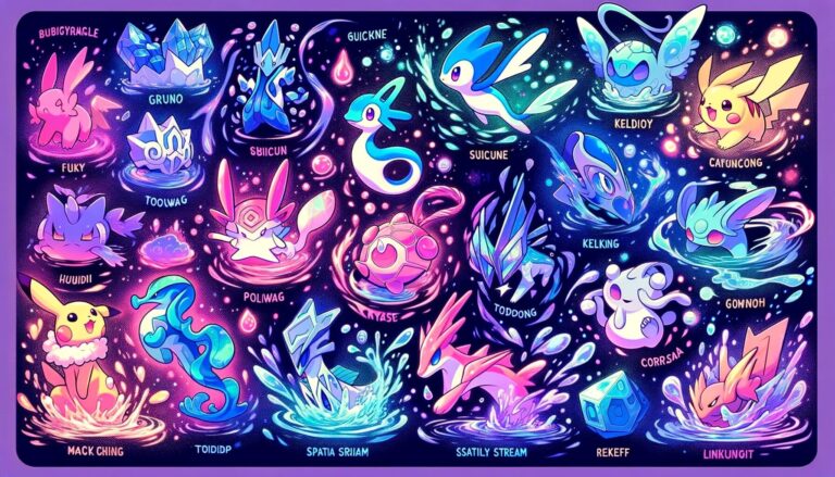 30+ Best Nicknames for Water Type Pokémon